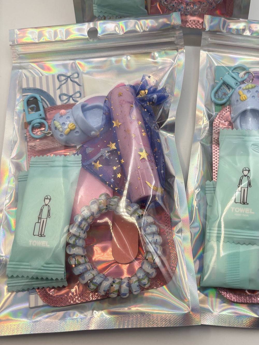 Blue Party Favor Gift Set - Assorted Blue Accessories